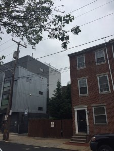 Urbanscape in original, unaltered view, captured while walking through the streets of Philadelphia earlier this year. Photo: P. Sullivan